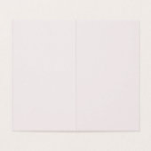 Merry Christmas Greeting Card Off-White Design (Inside Unfolded)