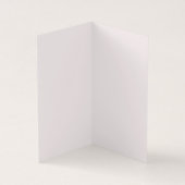 Merry Christmas Greeting Card Off-White Design Kaart (Binnen)