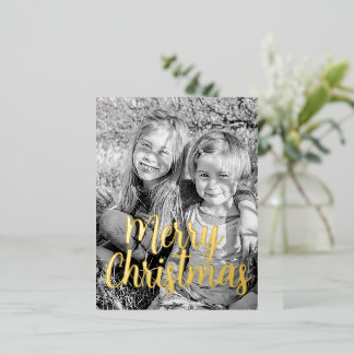 Merry Christmas Greeting Folie Feestdagen Briefkaart