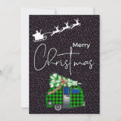 MERRY CHRISTMAS | Happy Holiday MCM Camper (Voorkant)