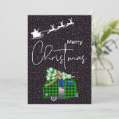 MERRY CHRISTMAS | Happy Holiday MCM Camper (Staand voorkant)