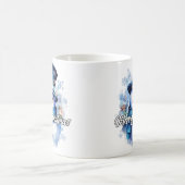 Merry Christmas Happy Holidays Winter Snowman Koffiemok (Center)