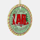 MERRY CHRISTMAS HISTOLOGY KERAMISCH ORNAMENT (Rechts)