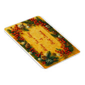 Merry Christmas Holly Magneet (Rechterzijde)