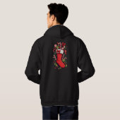 Merry Christmas Hoodie | Festive Holiday Pullover (Dos entier)