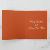 Merry Christmas in Rome Custom Holiday Card Kaart (Binnen)