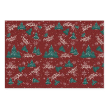 Merry Christmas Individualized Wrapping Sheets