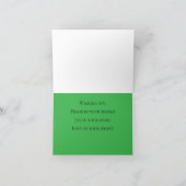 Merry Christmas  Kaart (Binnen)