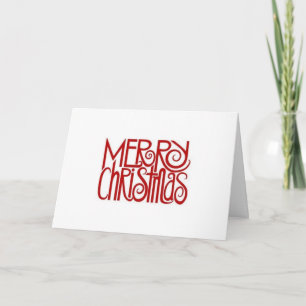 MERRY CHRISTMAS KAART VOOR DE DEGENEN DIE JE OP DE