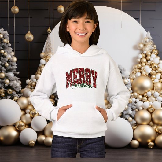 Merry Christmas Kind Pullover Hoodie
