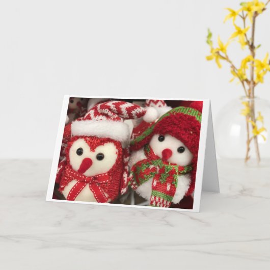 MERRY CHRISTMAS "KLEINE ÉÉN" HOPE HET IS VRIJ KAART (Gele Bloem)