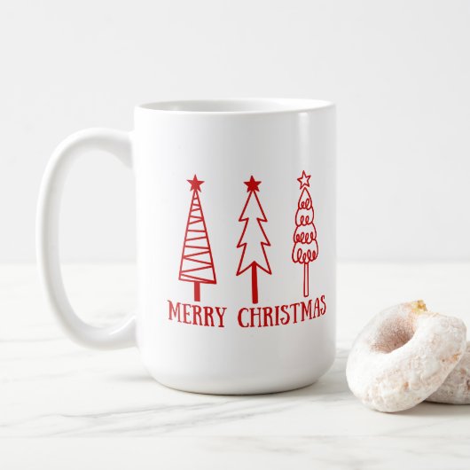 Merry Christmas Koffiemok (Met donut)