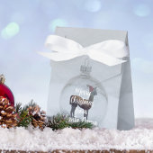 Merry Christmas Llama Party Winter Snow Favor Box Bedankdoosjes