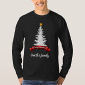 Merry Christmas long sleeve customizable T-shirt (Devant)