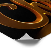 Merry Christmas Luxury Typography Poster Paper H04 (Coin)