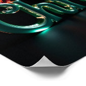 Merry Christmas Luxury Typography Poster Paper H05 (Coin)