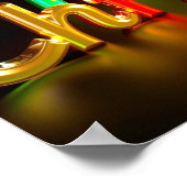 Merry Christmas Luxury Typography Poster Paper H06 (Coin)