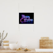 Merry Christmas Luxury Typography Poster Paper H19 (Cuisine)