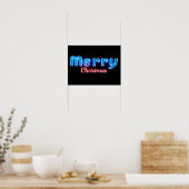 Merry Christmas Luxury Typography Poster Paper H22 (Cuisine)