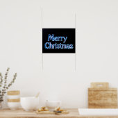 Merry Christmas Luxury Typography Poster Paper H42 (Cuisine)