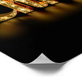 Merry Christmas Luxury Typography Poster Paper H49 (Coin)