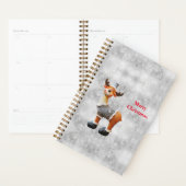 Merry Christmas moose wearing a hat          Planner (Display)