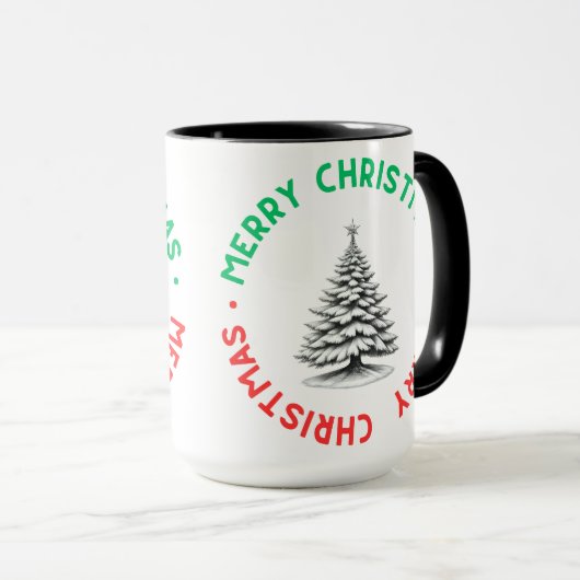 Merry Christmas Mug (Devant droit)