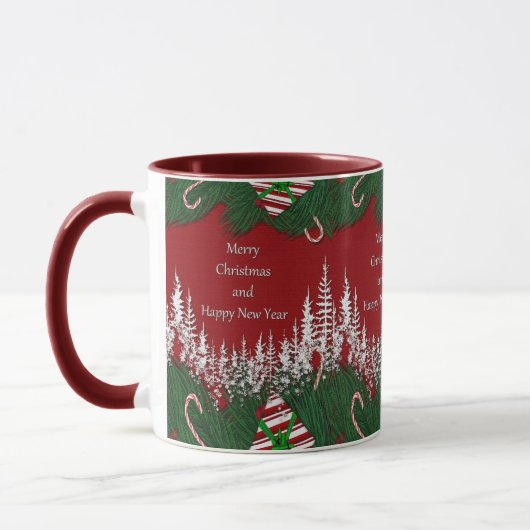 Merry Christmas Mug (Gauche)