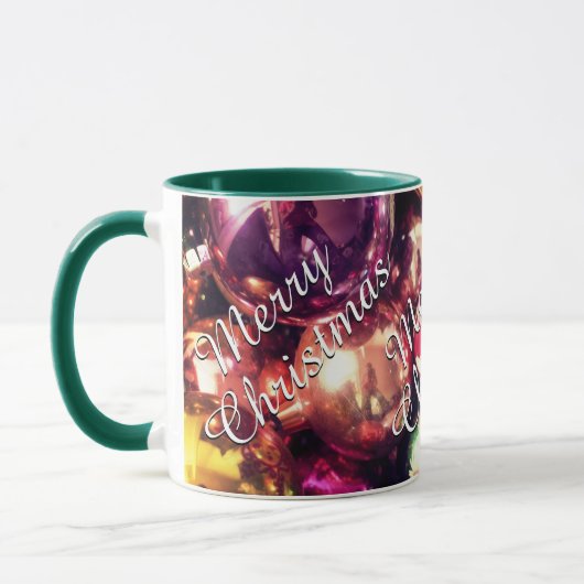 "Merry Christmas" Mug (Gauche)