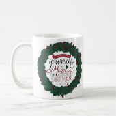 Merry Christmas Mug (Gauche)