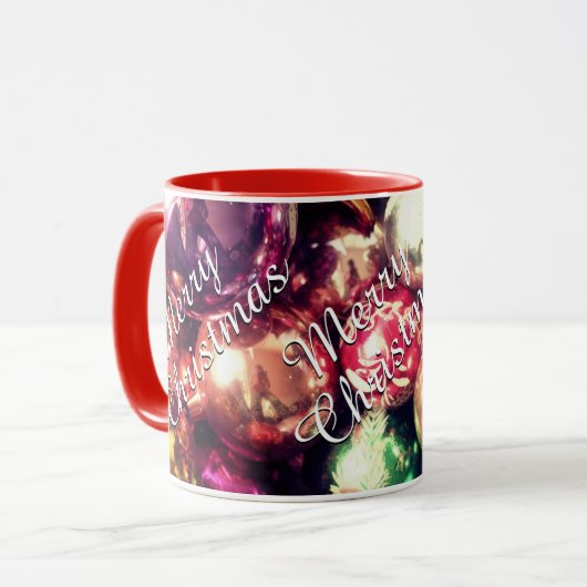 "Merry Christmas" Mug (Devant gauche)