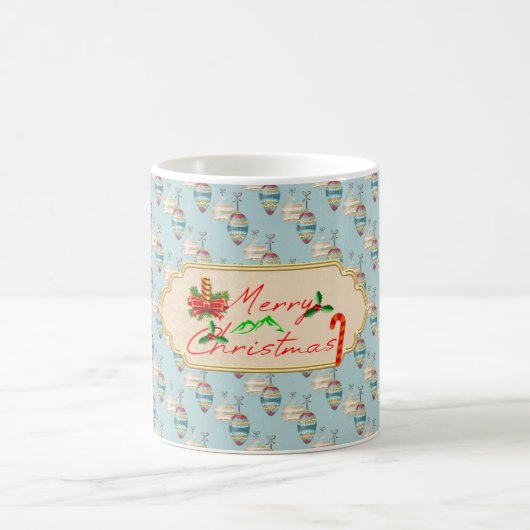 Merry Christmas Mug – Elegant Holiday Design (Centre)