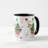 Merry Christmas Mug | Joy, Love & Abundance | Fest (Devant droit)
