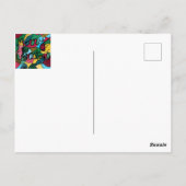 MERRY CHRISTMAS NEUROGRAPHIC & BLACK LINE BRIEFKAART (Achterkant)