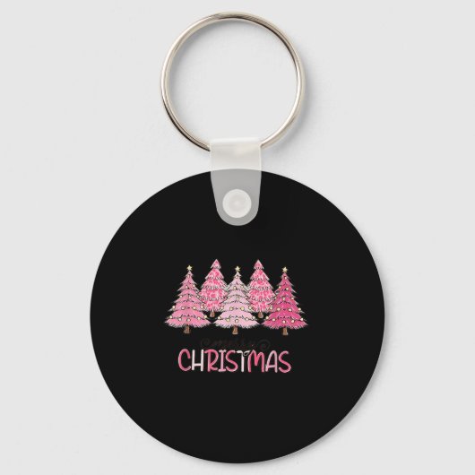 Merry Christmas Nk Christmas Tree Nk Christmas Cos Sleutelhanger (Voorkant)