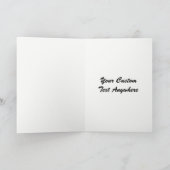 MERRY CHRISTMAS OPERATOR VAN DE ENGINEER-CRANE FEESTDAGEN KAART (Binnen)