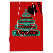 MERRY CHRISTMAS OPERATOR VAN DE ENGINEER-CRANE MEDIUM CADEAUZAKJE (Voorkant)