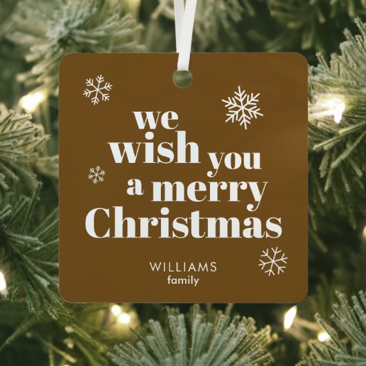 Merry Christmas ornament (Insitu)