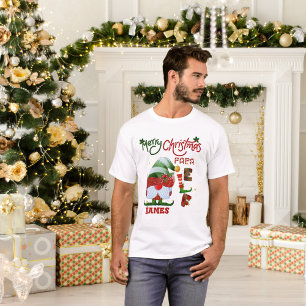 Merry Christmas Papa Elf T-Shirt de base pour homm