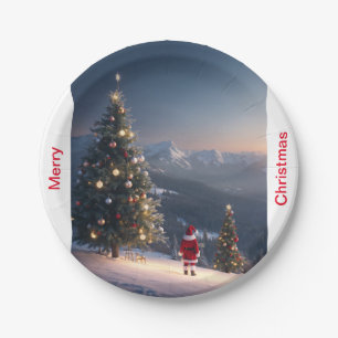 Merry Christmas Paper Bord Feestelijk vakantiege