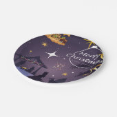 Merry Christmas Papieren Bordje (Gekanteld)