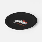 MERRY CHRISTMAS PAPIEREN BORDJE (Gekanteld)