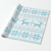 Merry Christmas pattern 1 Cadeaupapier (Uitgerold)