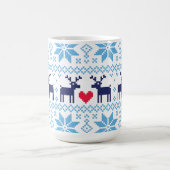 Merry Christmas pattern 2 Koffiemok (Center)