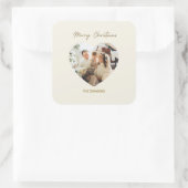 Merry Christmas Personalized Sticker (Sac)