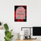 MERRY CHRISTMAS POSTER (Thuiskantoor)