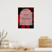 MERRY CHRISTMAS POSTER (Keuken)