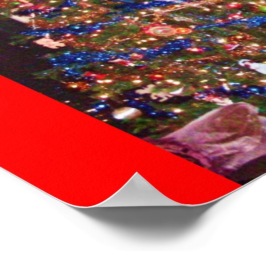 MERRY CHRISTMAS, poster CHEMINÉE (Coin)