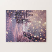 Merry Christmas Puzzle -Customizable Text (Horizontal)