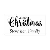 Merry Christmas Quote Rubberstempel (Afrduk)